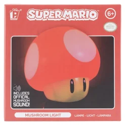 Super Mario Lámpara Ambiente Diseño Seta