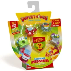 Superthings Kazoom Power Pack 5 Figuras Varios Modelos