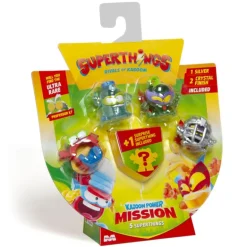 Superthings Kazoom Power Pack 5 Figuras Varios Modelos