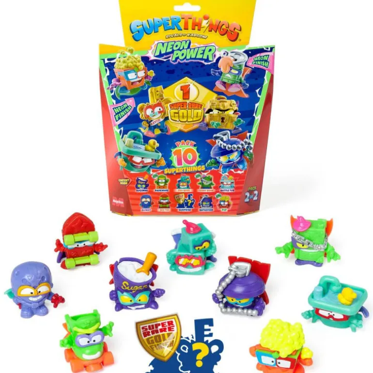 Superthings Neon Power Pack 10 Varios Modelos