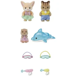 Sylvanian Families Amigos de la Guardería - Fiesta en la Piscina