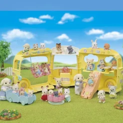 Sylvanian Families Autobús Arcoíris De La Guardería