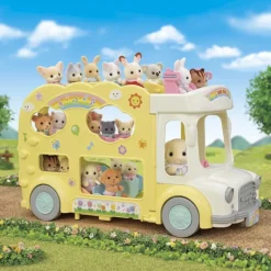 Sylvanian Families Autobús Arcoíris De La Guardería