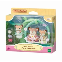 Sylvanian Families Bebé Ciervo Columpio Floral