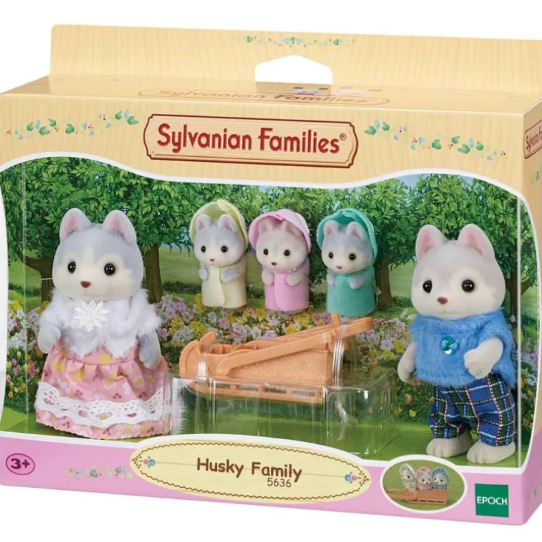 Sylvanian Families Familia Husky