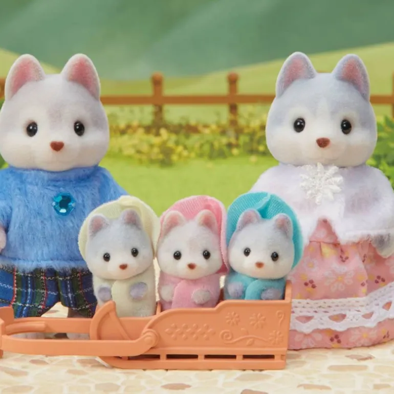 Sylvanian Families Familia Husky