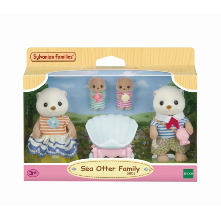 Sylvanian Families Familia Nutria Marina