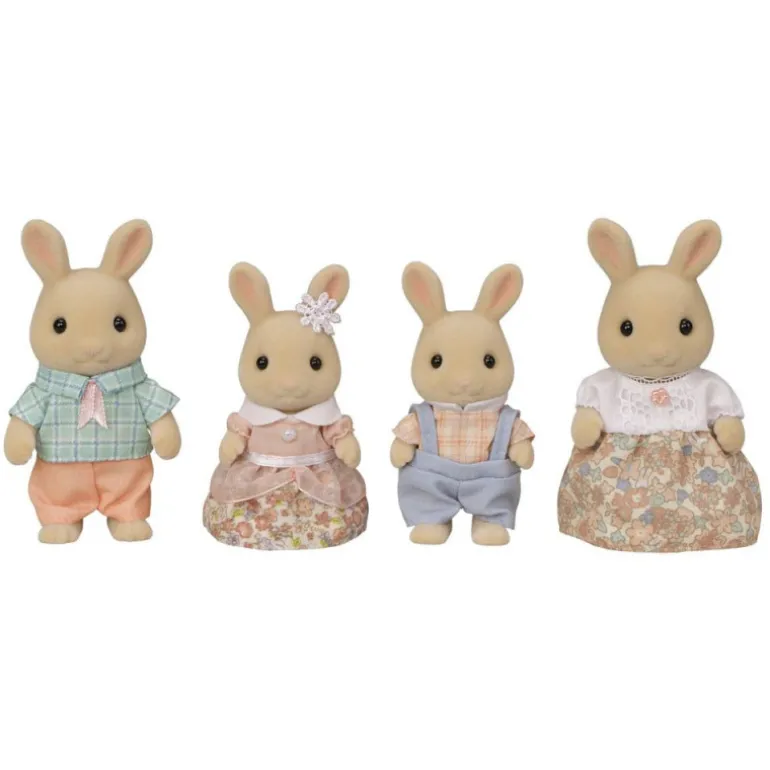 Sylvanian Families Familia Conejo De Leche