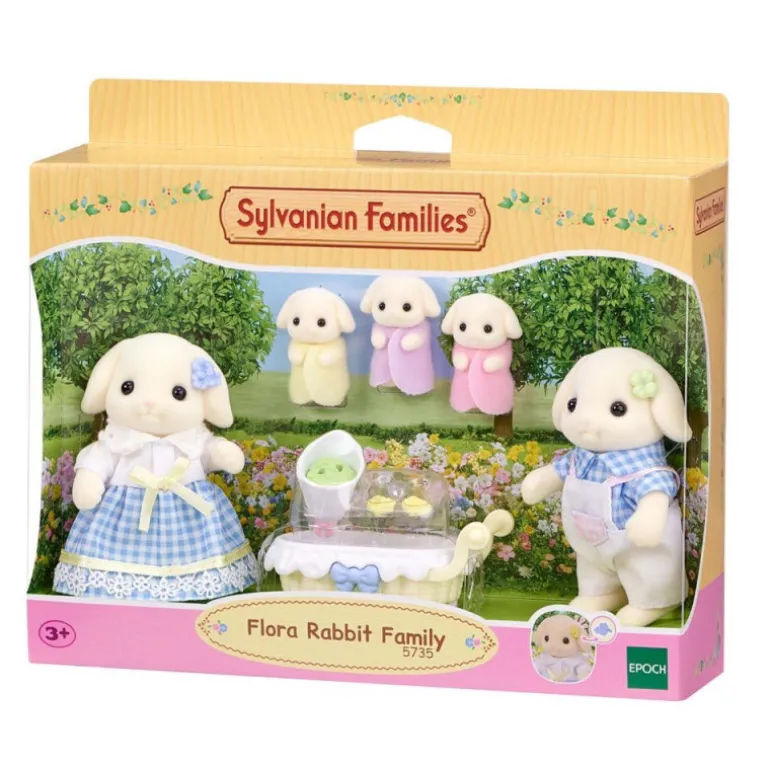 Sylvanian Families Familia Conejo Flor