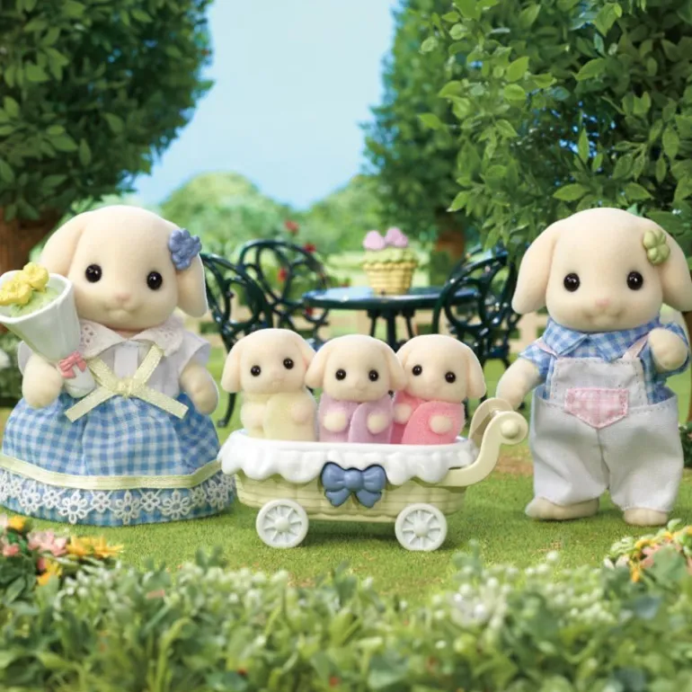 Sylvanian Families Familia Conejo Flor