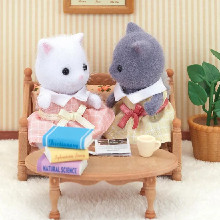 Sylvanian Families Familia Gato Persa