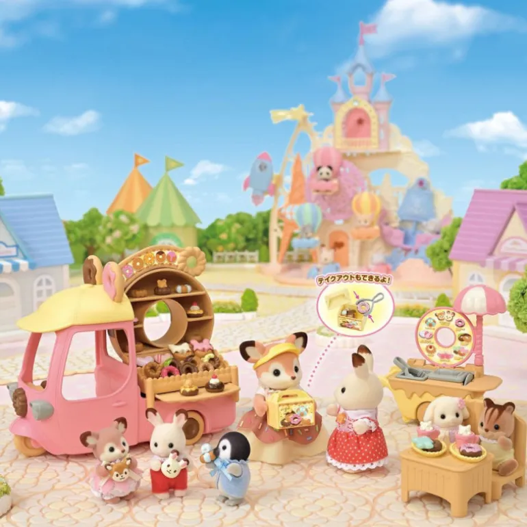 Sylvanian Families Furgoneta de Donuts