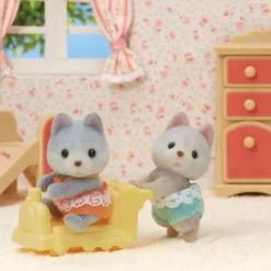 Sylvanian Families Gemelos Husky