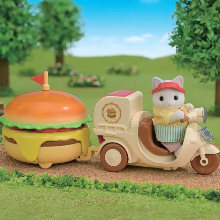 Sylvanian Families Puesto de Hamburguesas