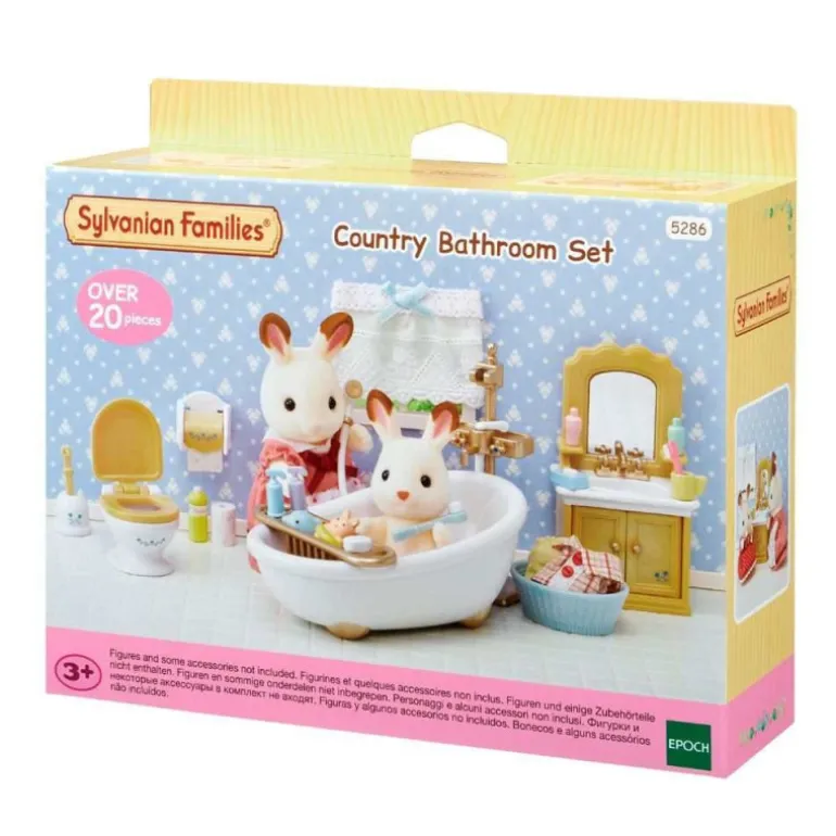 Sylvanian Families Set Baño Country