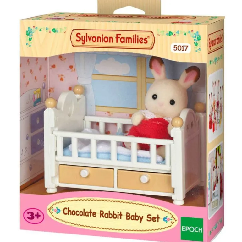 Sylvanian Families Set de Cuna Crème Conejo Chocolate