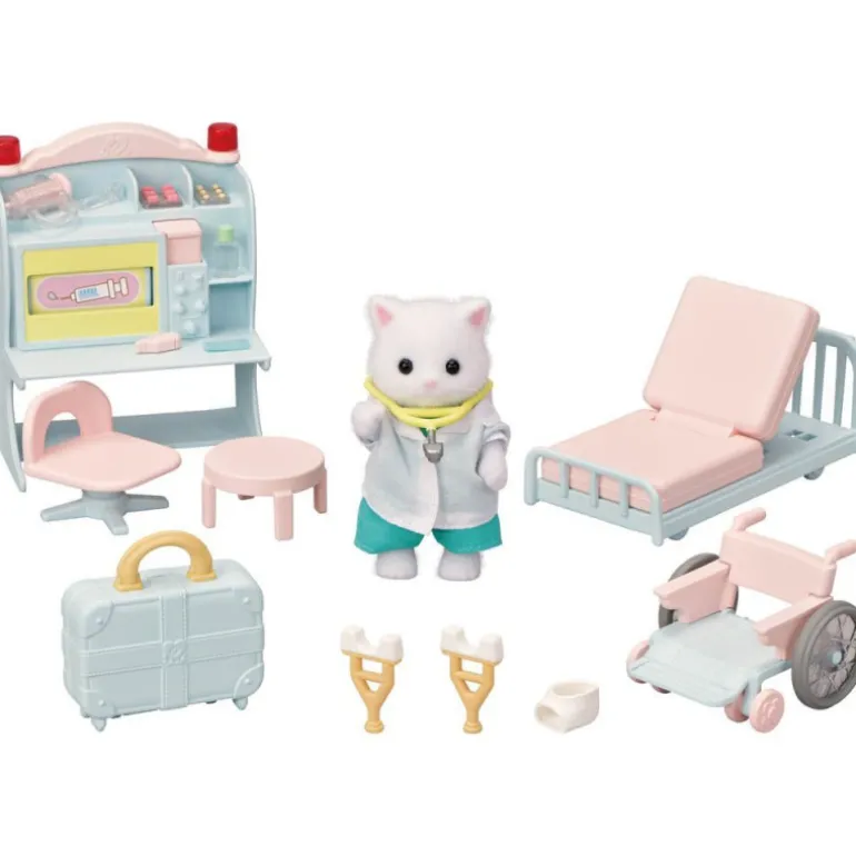 Sylvanian Families Set Doctora De La Aldea