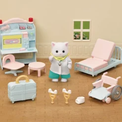 Sylvanian Families Set Doctora De La Aldea