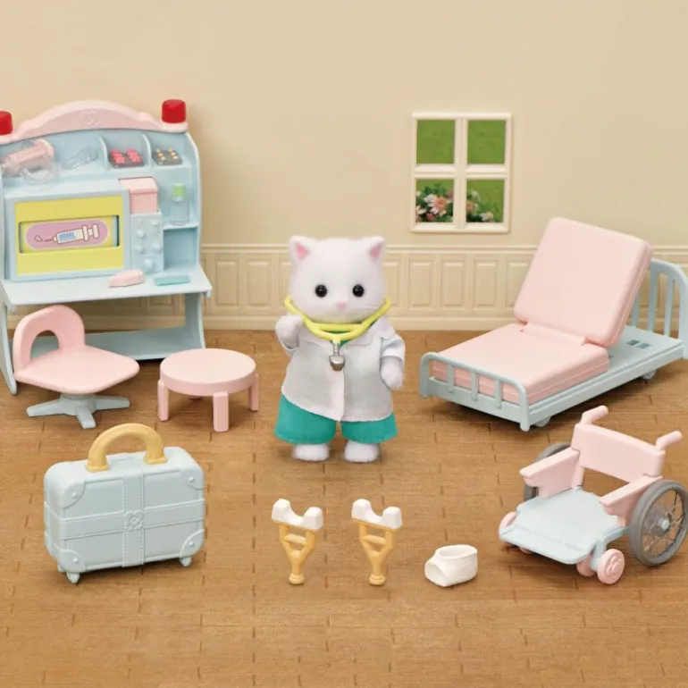Sylvanian Families Set Doctora De La Aldea