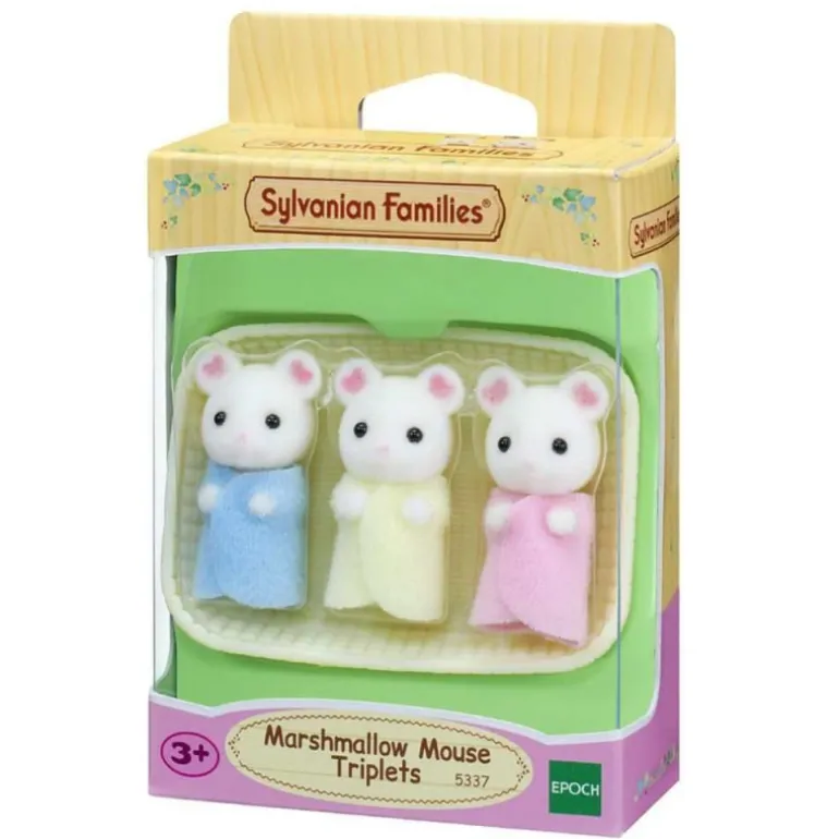 Sylvanian Families Village Trillizos Ratón Marshmallow