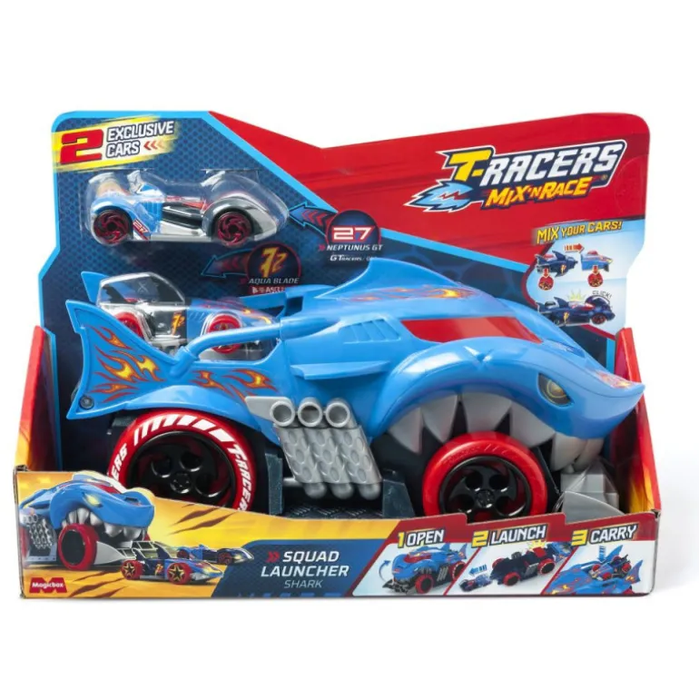T- Racers Mix'nRace Squad Launcher Shark
