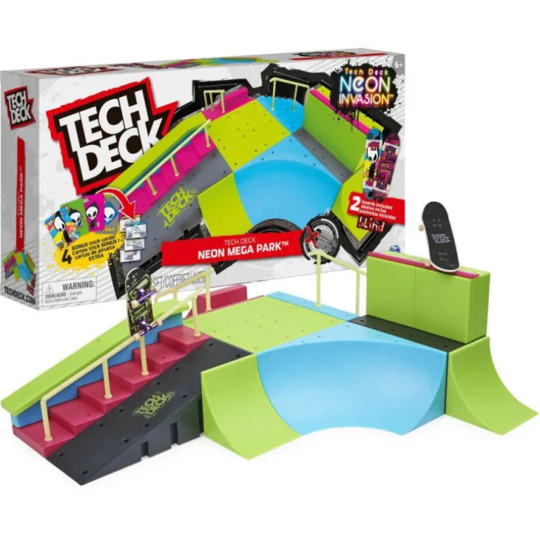 Tech Deck Neon Mega Park
