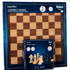 Tetoca Ajedrez y Damas 40 cm