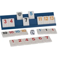 Tetoca Rummynó Pro 4 Jugadores Caja de Metal