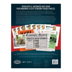 Think Fun Cold Case 1 Caso de Muerte Juego de Mesa