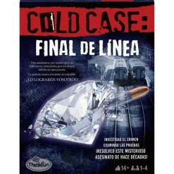 Think Fun Cold Case 4 Funal de Línea Juego de Mesa