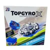 TopGyro X High Speed Rotation Juego con 2 Peonzas y Base Azul