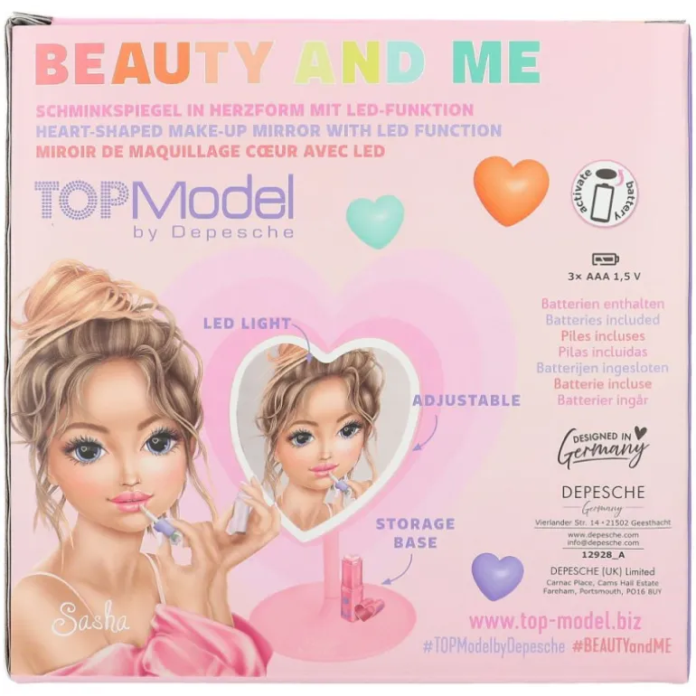 TOPModel Espejo de Maquillaje Beauty and Me