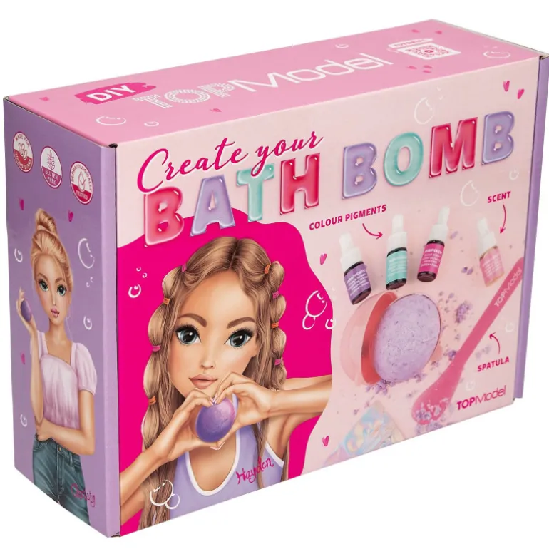 TOPModel Set de Bombas de Baño DIY Beauty
