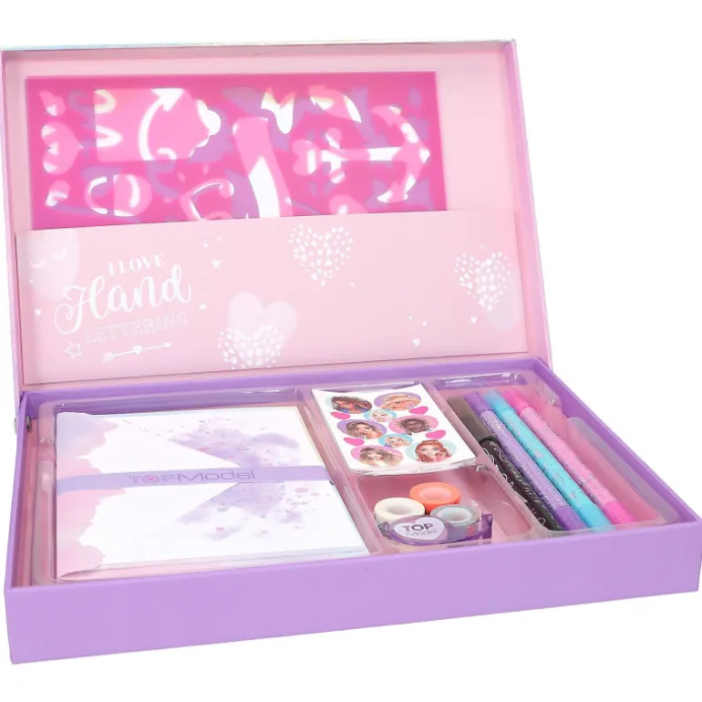 TOPModel Set de Cartas y Letetring