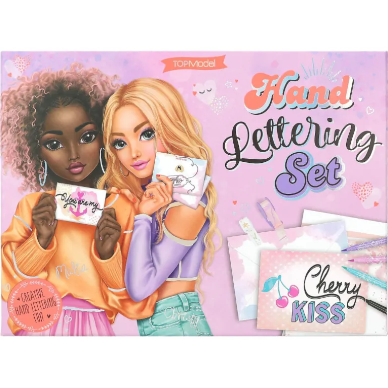 TOPModel Set de Cartas y Letetring