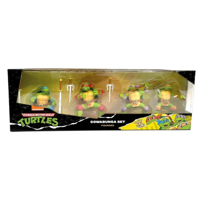 Tortugas Ninja Teenage Mutant Ninja Set Cowabunga 4 Figuras