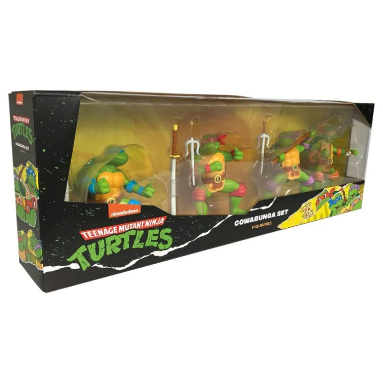 Tortugas Ninja Teenage Mutant Ninja Set Cowabunga 4 Figuras