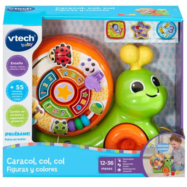 VTech Baby Caracol, Col, Col Figuras y Colores