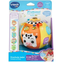 VTech Baby Diverbola Bebé Animales y Formas