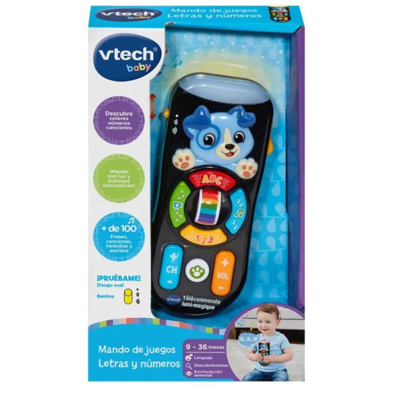 VTech Baby Mando de Juegos Letras y Números