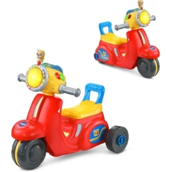 VTech Baby Mi Scooter de Paseo 2 en 1 Roja