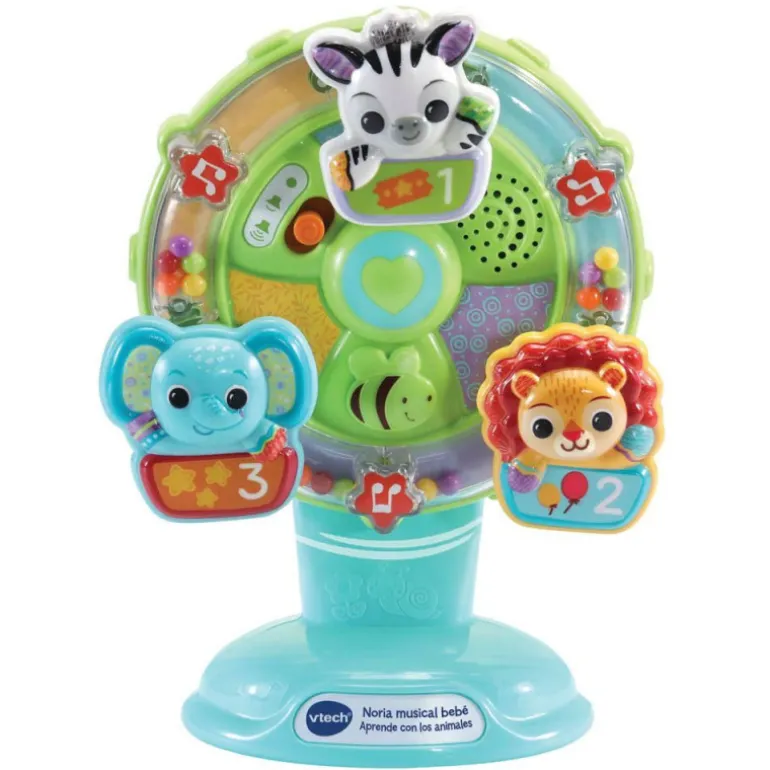 VTech Baby Noria Musical Bebé Aprende con los Animales