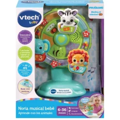 VTech Baby Noria Musical Bebé Aprende con los Animales