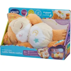 VTech Baby Peluche para Dormir Gatito Felices Sueños