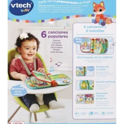 VTech Baby Primeras Canciones Libro Interactivo para Bebés