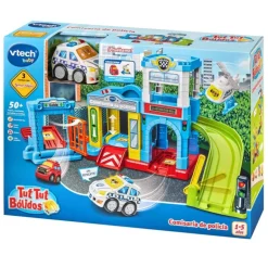 Vtech Baby Tut Tut Bólidos Comisaría De Policía con Robín Coche de Policia