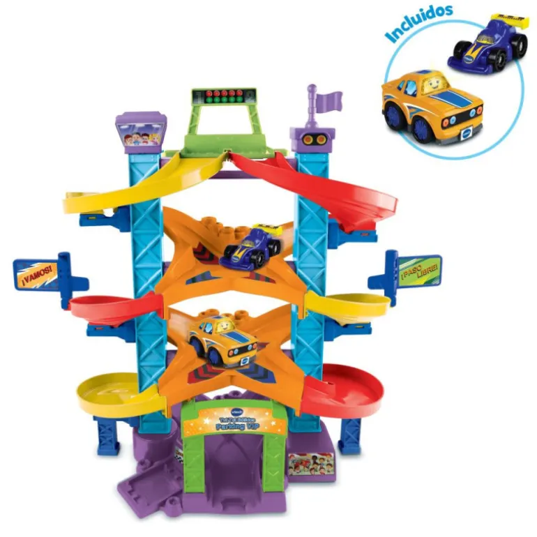 VTech Baby Tut Tut Bólidos Parking VIP con Bruno F1