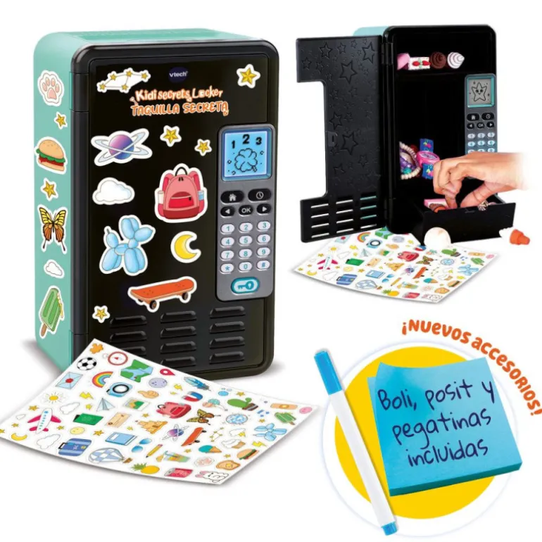 VTech KidiSecrets Locker Taquilla Secreta Negra