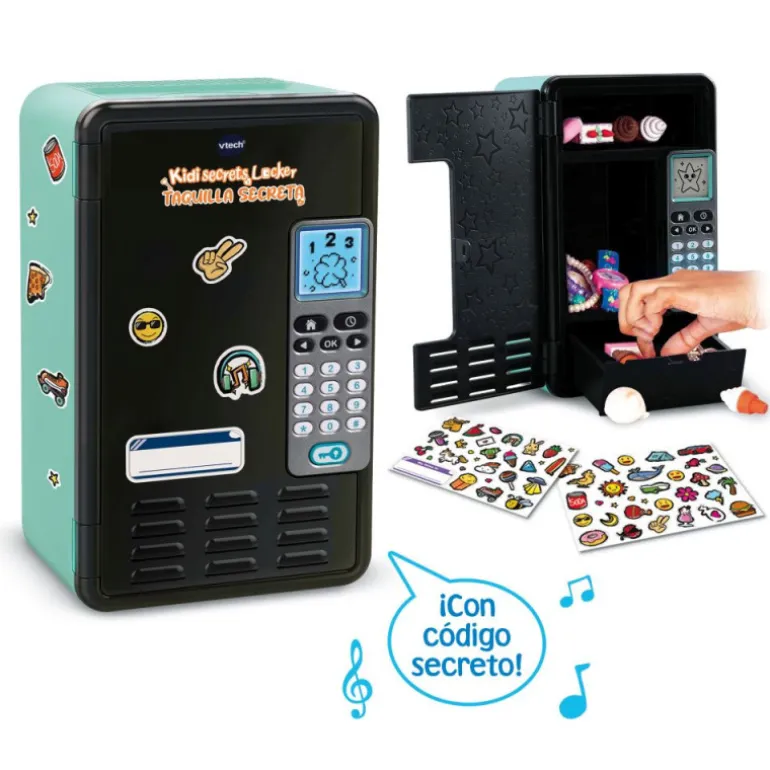 VTech KidiSecrets Locker Taquilla Secreta Negra