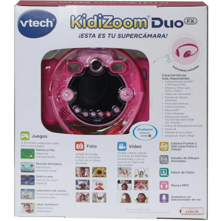 VTech Kidizoom Duo FX 12 en 1 Rosa